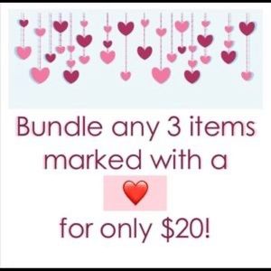 Bundle 3 items for $20